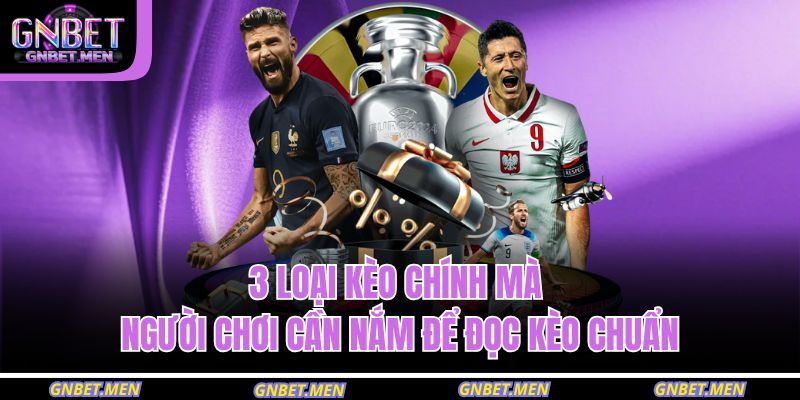 Cách Đọc Kèo Bóng Đá Dễ Hiểu Nhất Cho Người Mới Bắt Đầu 2 3 loại kèo chính mà người chơi cần nắm để đọc kèo chuẩn