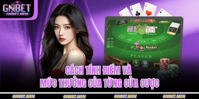 Cách tính điểm và mức thưởng của từng cửa cược